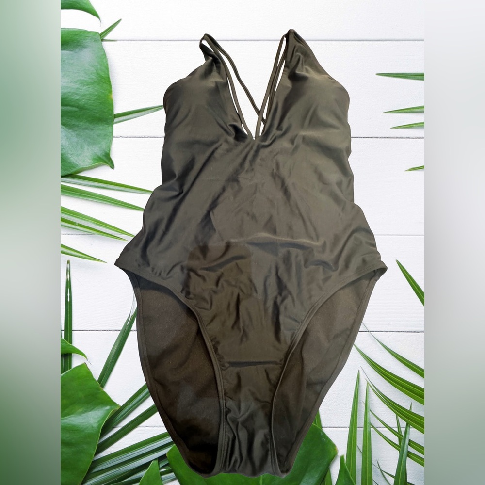 Black One-Piece Swimsuit